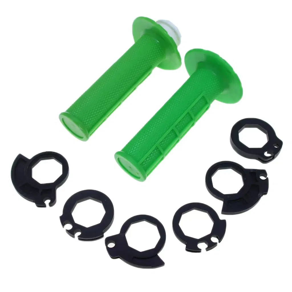 Motorcycle Handlebar Grip Dirt Motorbike Rubber Handlebar Grip with Self-Locking Handle