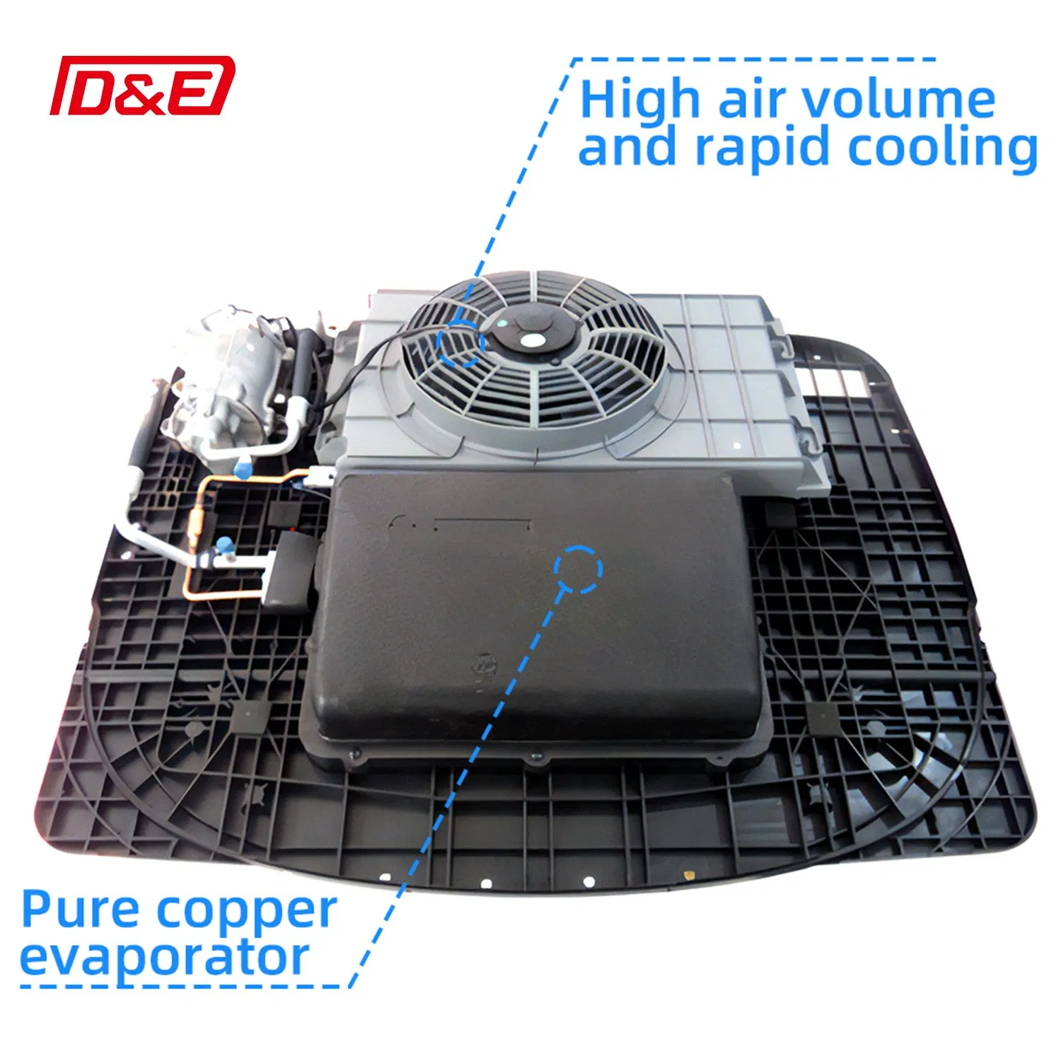 Кондиционер для спальни грузовика 12В/24В