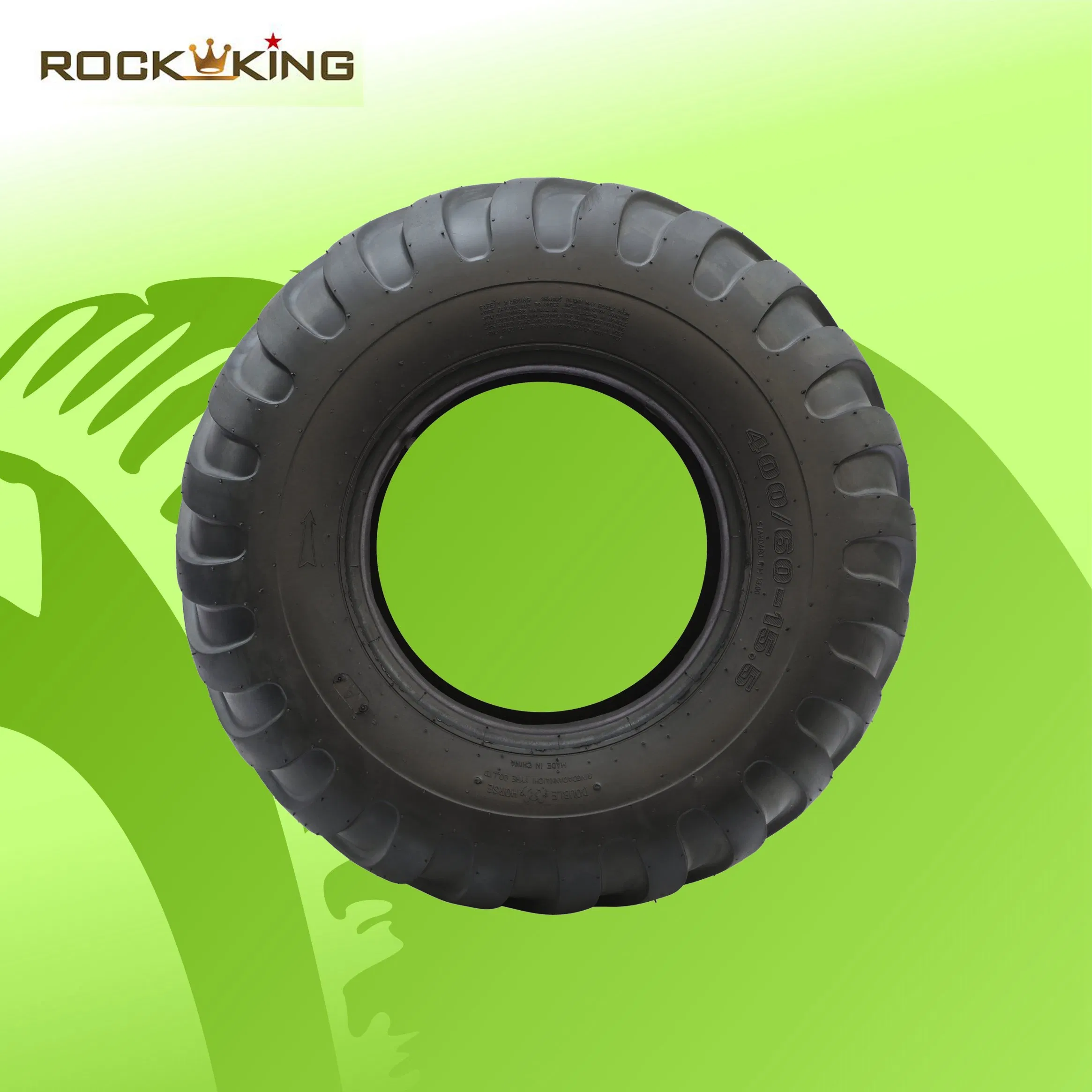 Heavy-Duty Puncture Resistant 15.0/55-17 Tractor Tyre for Farms