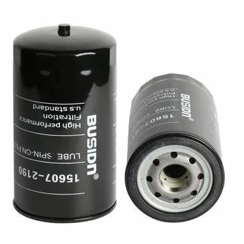 Truck Auto Oil Filter Hiino Oil Filter Element 15607-2190 P502364 Lf16226 S156072190 Iron Shell Filter Element