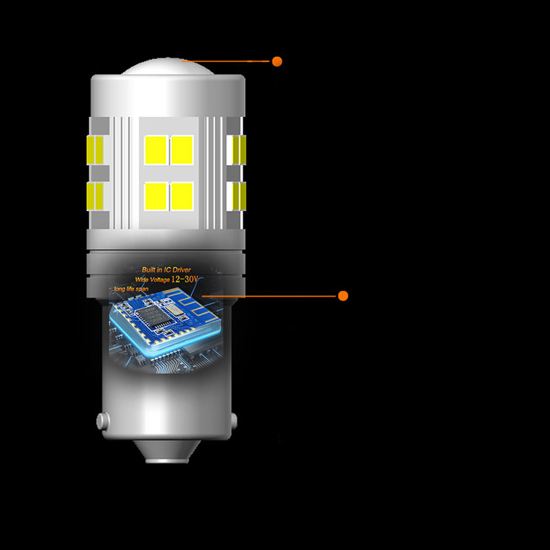 Универсальная светодиодная лампа заднего хода W5W 12V