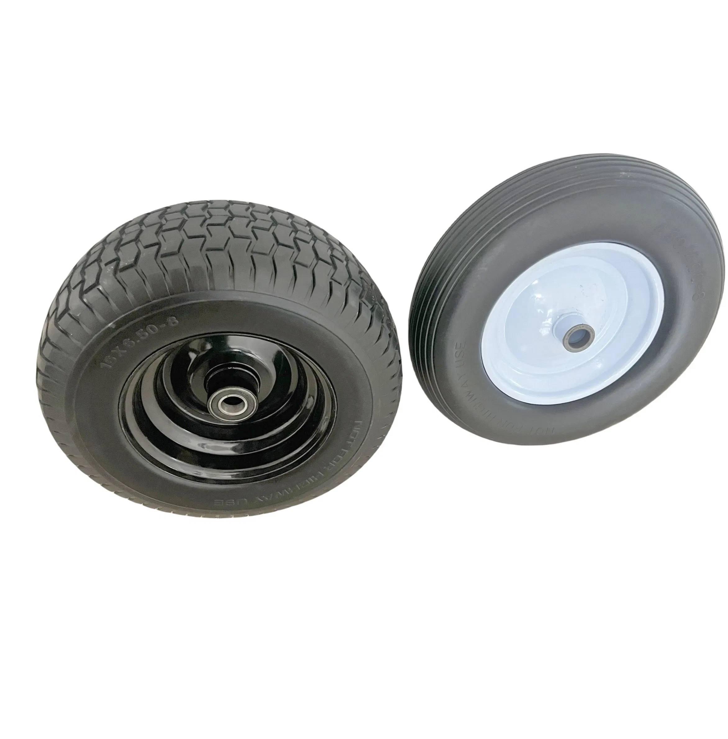 Qingdao Factory 4.00-8 Pneumatic Rubber Wheel PU Foam Wheel for Hand Truck /Trolley /Wheelbarrow Wheel