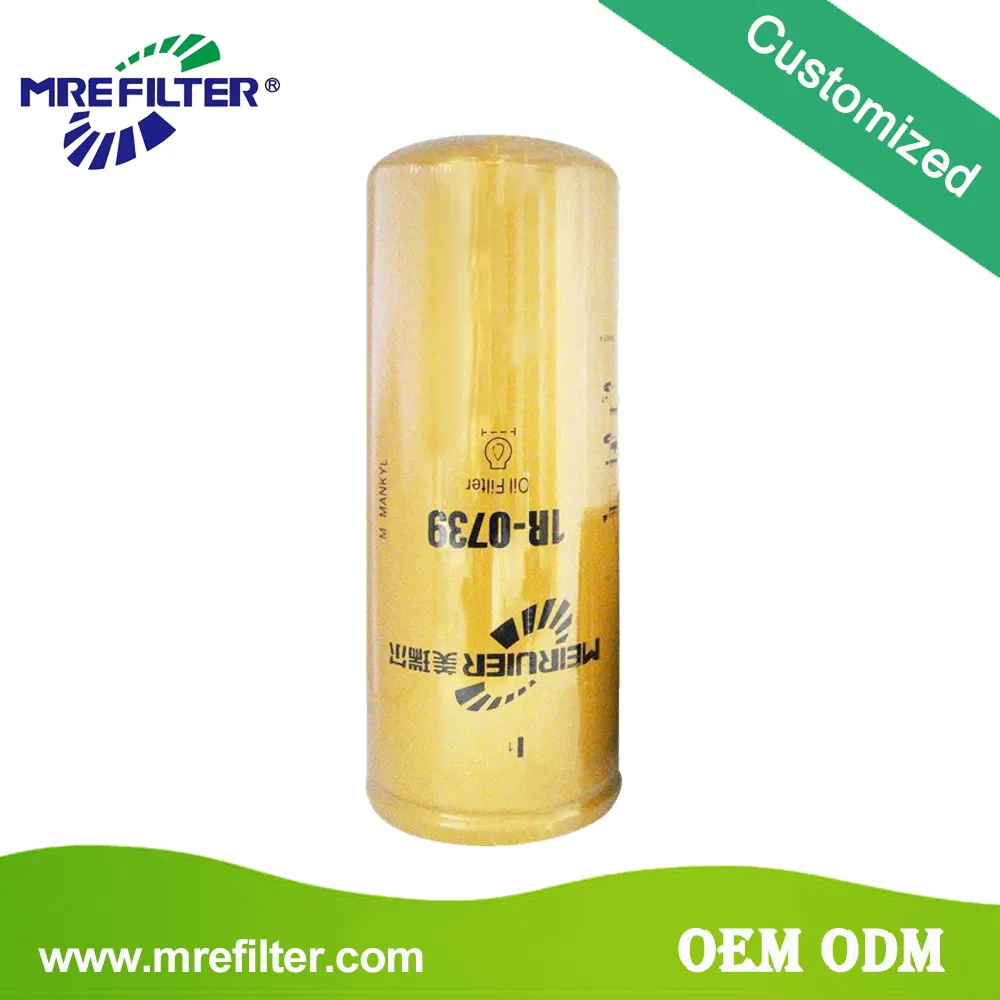 High Performance Car Wholesale Auto Parts Spin-on Truck Oil Filter for Caterpillar Engine (1r-0739)