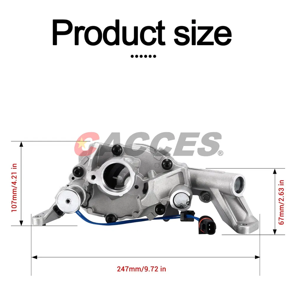 Масляный насос 68252670AA с клапаном для Chrysler, Dodge, Jeep