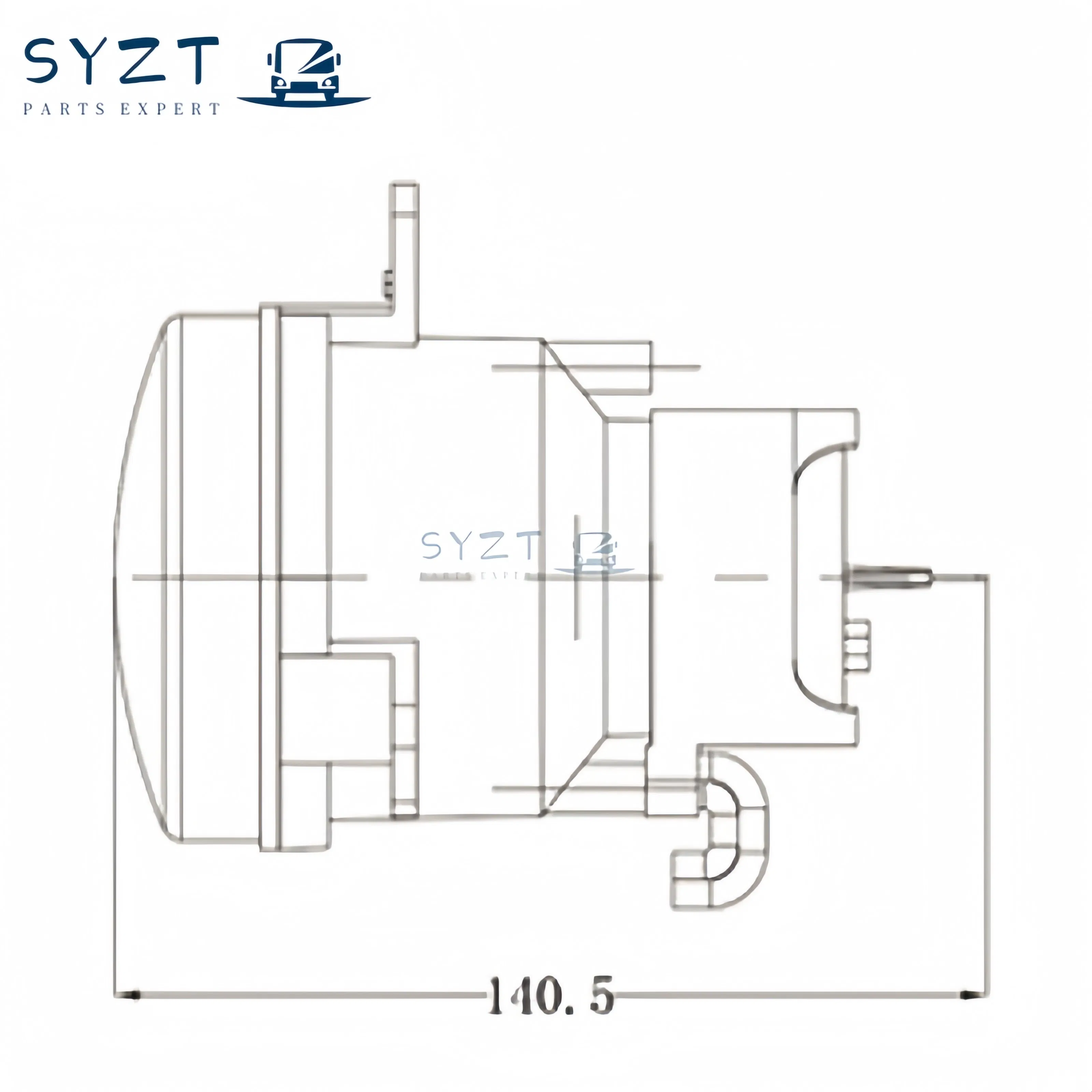 Передние противотуманные фары H11 для автобусов