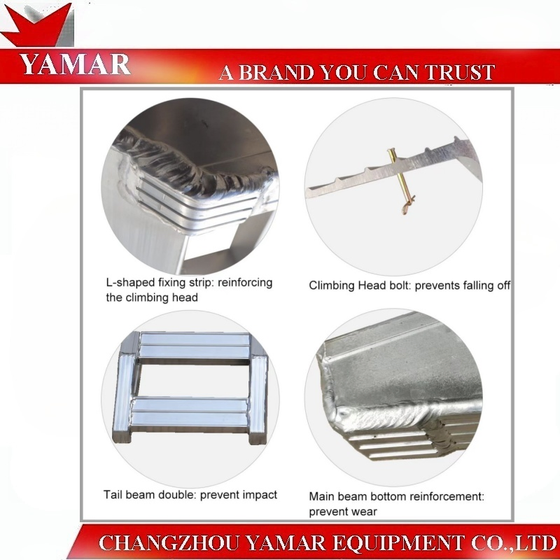 2t/3t/4t/5t/6t Heavy Duty Loading Aluminum Ramp