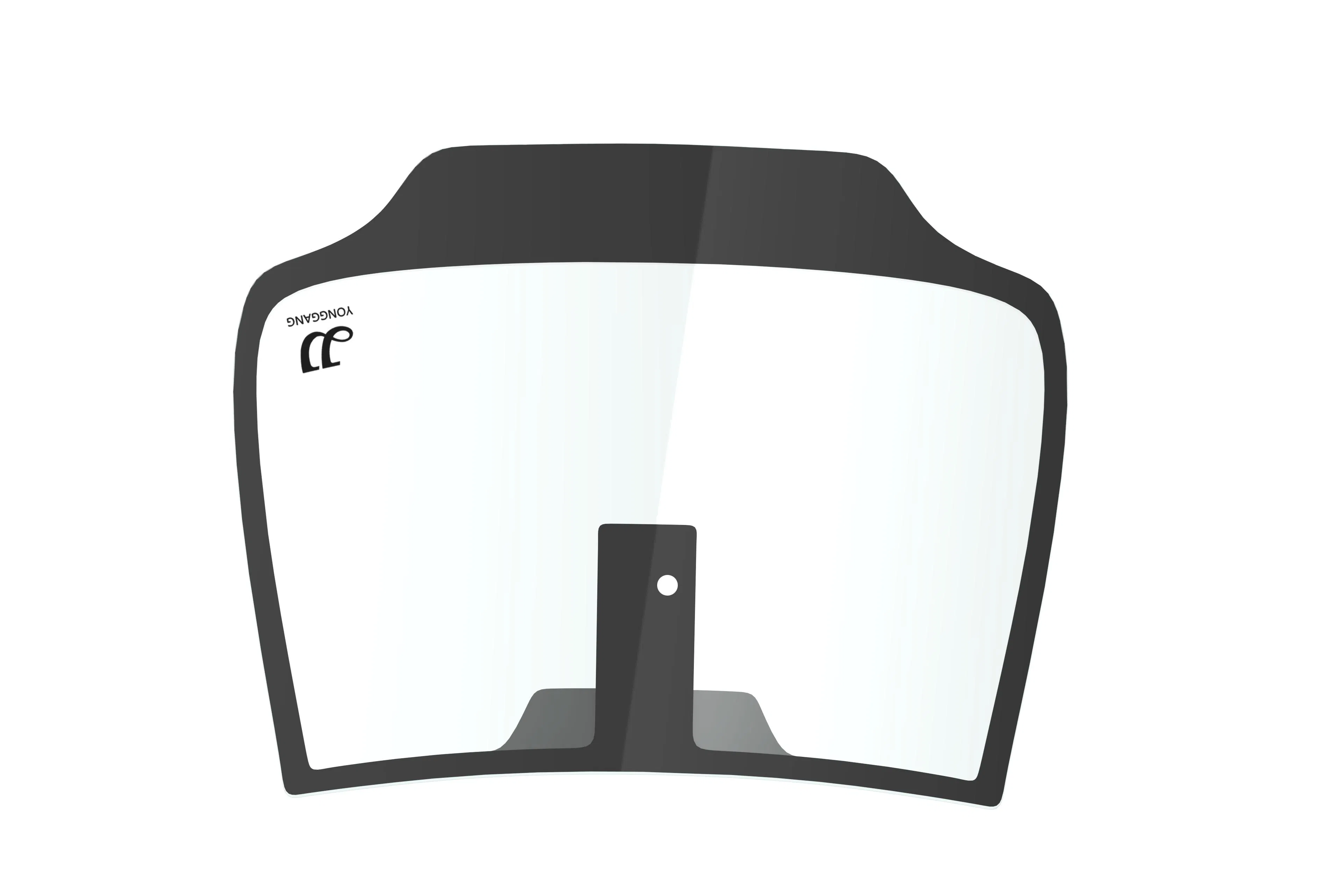 Customized Clear High-Temperature Resistant Tempered Commercial Glass for Display Car to Film