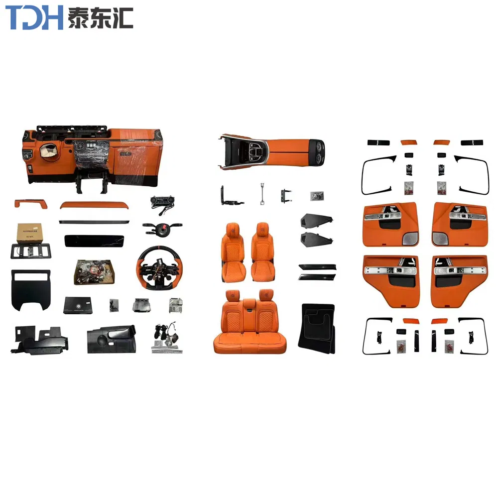 for Benz G W463 G Wagon 2002-2018 Interior Conversion Upgrade Kits Latest Style 2024 B-Bra Bus for G63 Car Seats Included