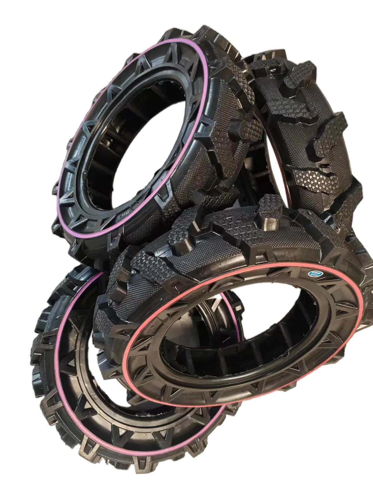 Factory New Product 4.00-8 Micro Tiller Tire, Colored Tire, No Inflation