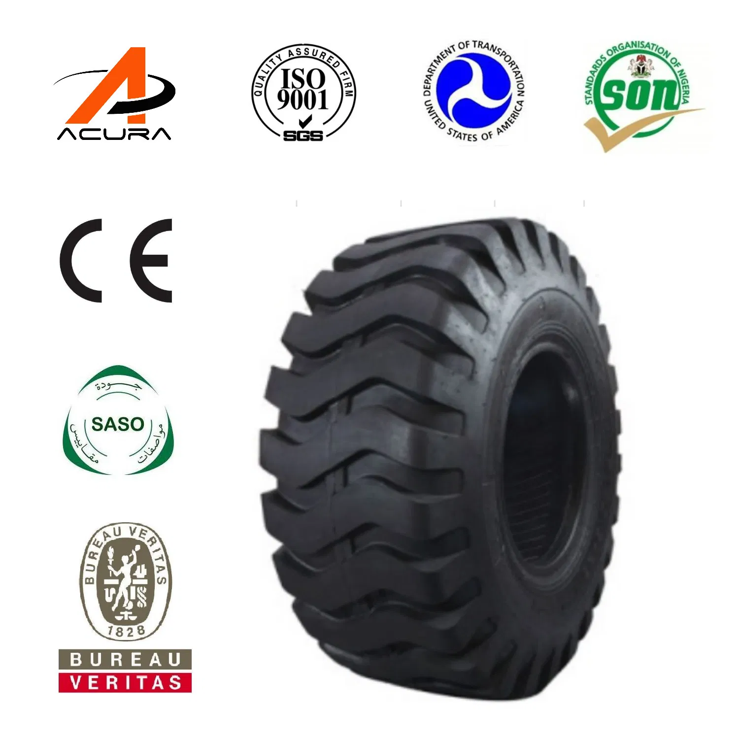 16.9 24, 23.1 26, 24.00r35 35/65r35 E3 L3 with Triangle/Solid Rubber Double Coin Aeolus Giant Industrial/off Road/OTR/Loader Tire/Tyre Price for Skid Steer