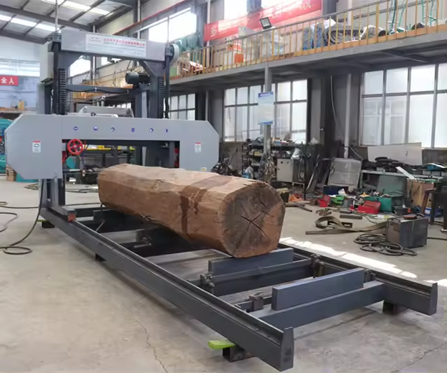 Horizontal Band Saw Machine for Wood, 900mm Large Size
