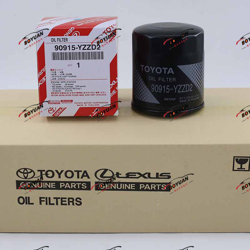 Engine Oil Filter 90915-Yzzd2 Is Applicable to Corolla Land Cruiser Prado Crown RAV4
