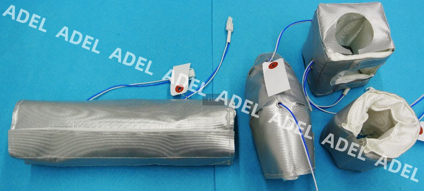 Versatile Detachable Exhaust Insulation Cover for Industrial Applications