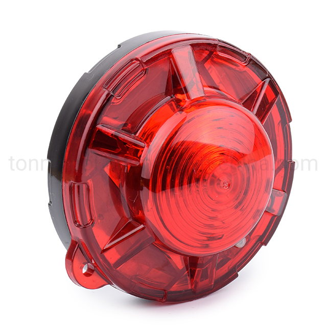 Аварийная светодиодная мигалка с магнитным основанием, красная