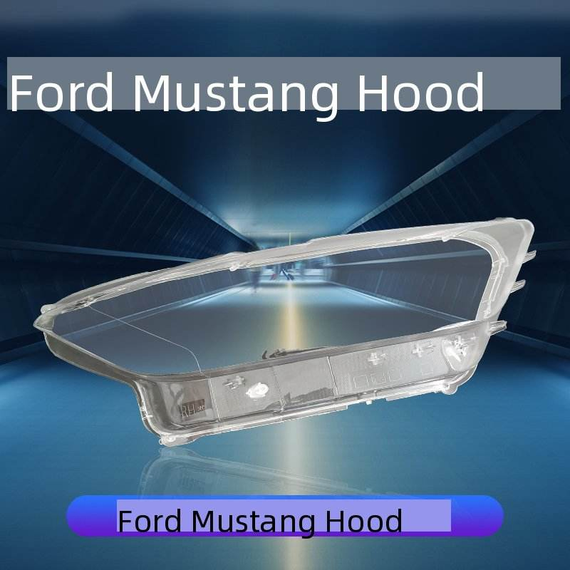 Headlight Lens Cover for Ford Mustang 2015-2017 Transparent Headlamp Shell Replacement Clear Plastic Mask Cover S550 Parts
