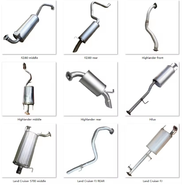 Глушитель выхлопной 409SS для Toyota Camry, Corolla, RAV4