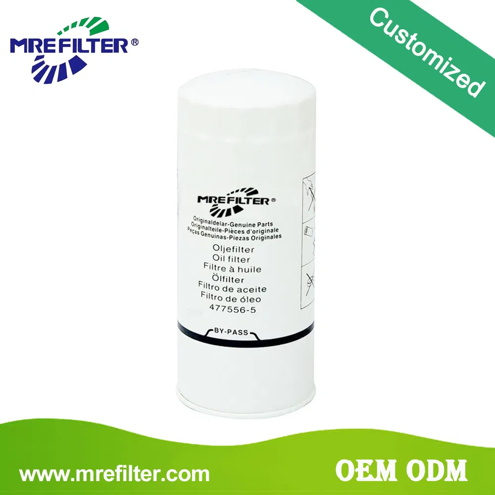 Auto Air Hydraulic Diesel Fuel Cartridge Parts Factory Price Wholesale OEM Oil Lube Filter for Volvo Truck Engine 477556-5