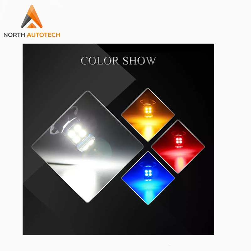 Светодиодные лампы T10 W5W для салона авто, 10 SMD