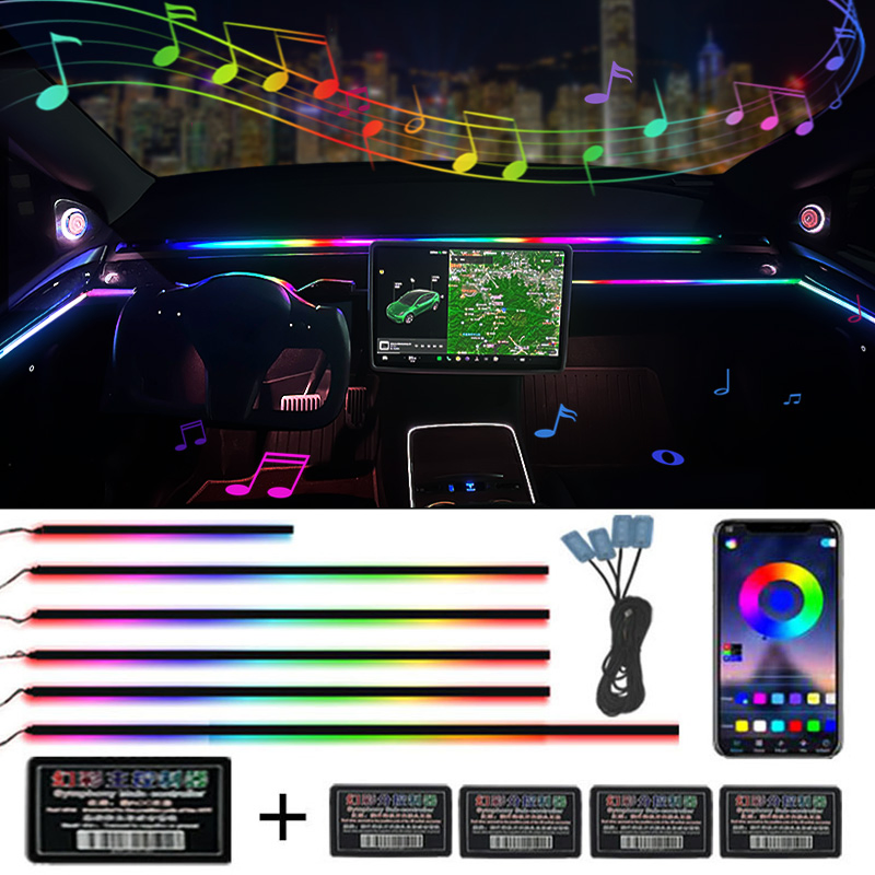 Динамическая подсветка салона автомобиля Symphony Rainbow