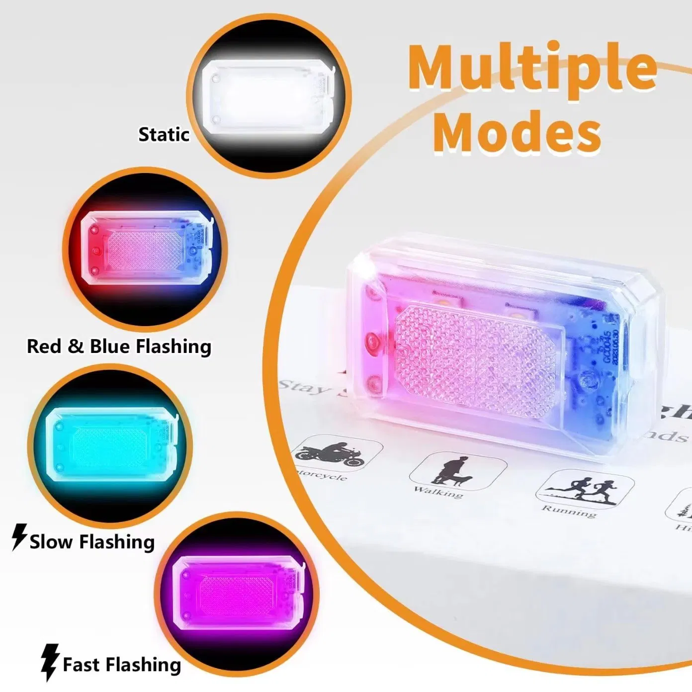 Беспроводной RGB стробоскоп для авто, мото и дронов