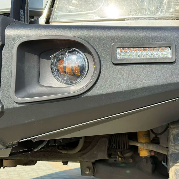 Steel Bull Bar Front Bumper for Toyota Land Cruiser LC100 LC120 LC76