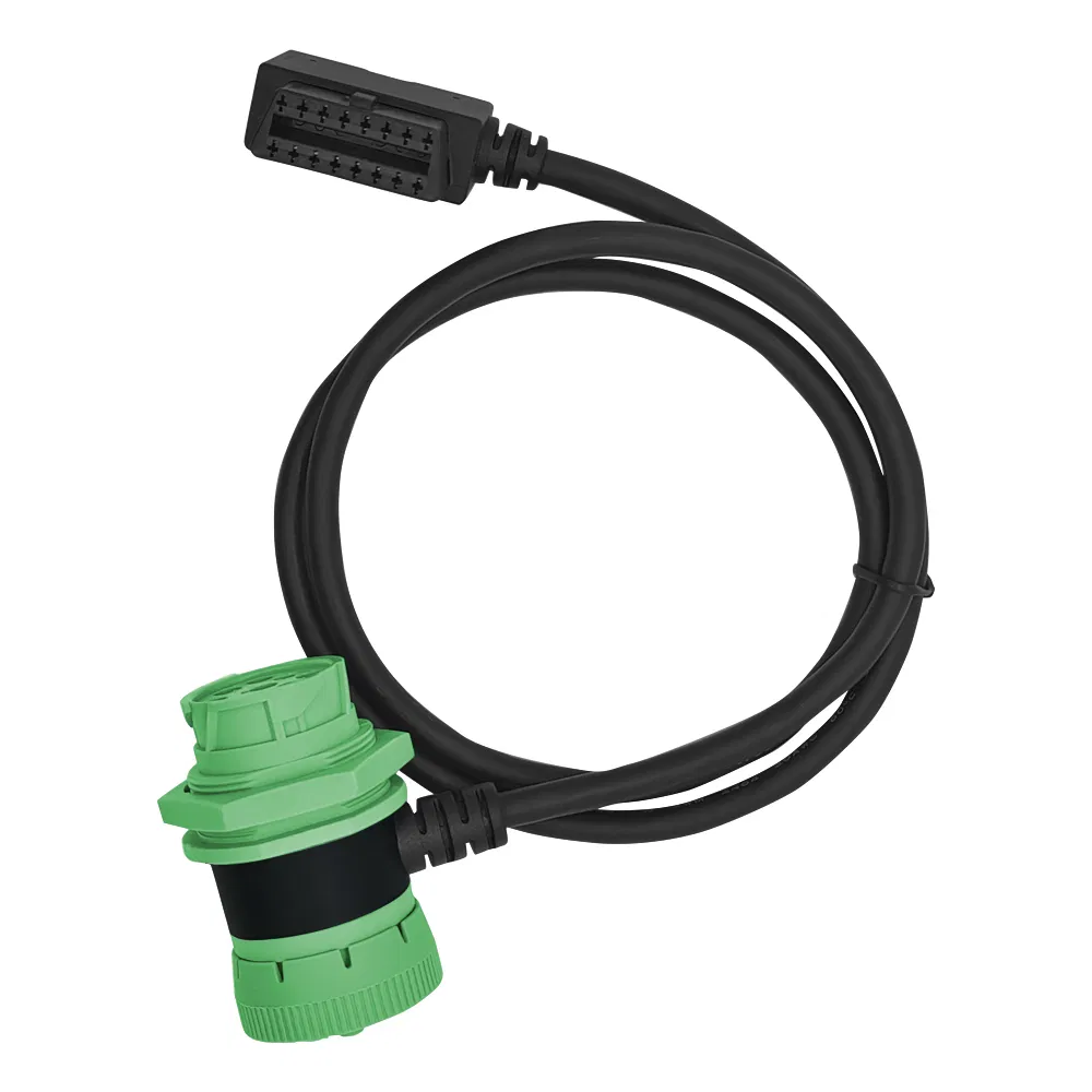Кабель J1939 9pin - OBD2 16pin, угловой, двойной