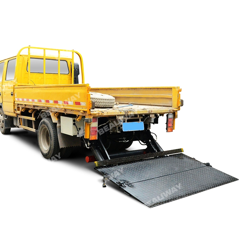 Custom Size Folding Cantilever Hydraulic Tail Lift Instead of Tailgate for Van Pickup