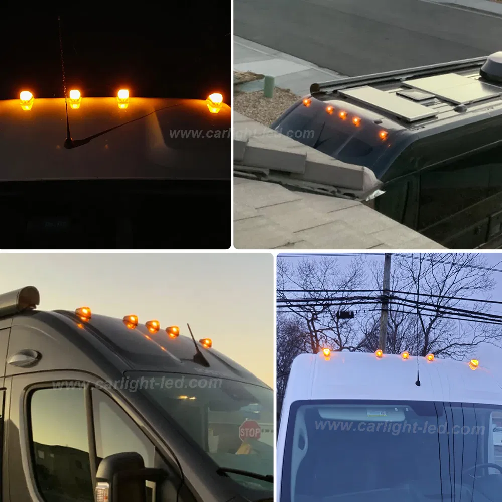 Светодиодные габаритные фонари Amber для пикапов и внедорожников