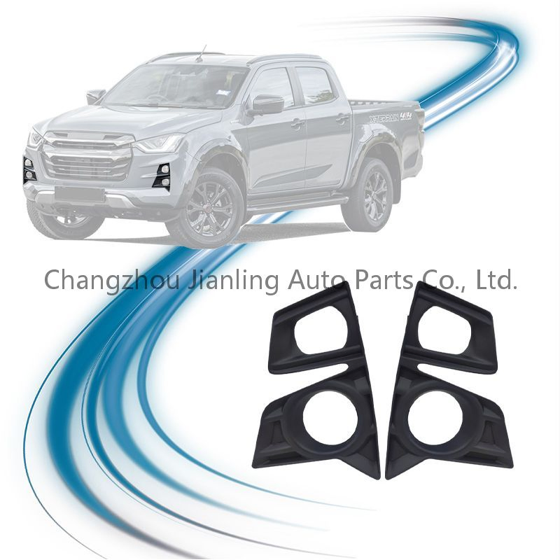 Dmax Accessories Fog Lamp Case Fog Light Cover for Isuzu Pick up Dmax 2020