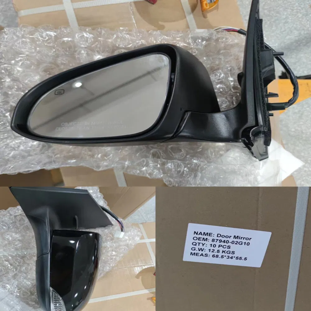 87910-02g10 Car Turn Lights Side Heated Mirror for Corolla 2014-2018 USA Type