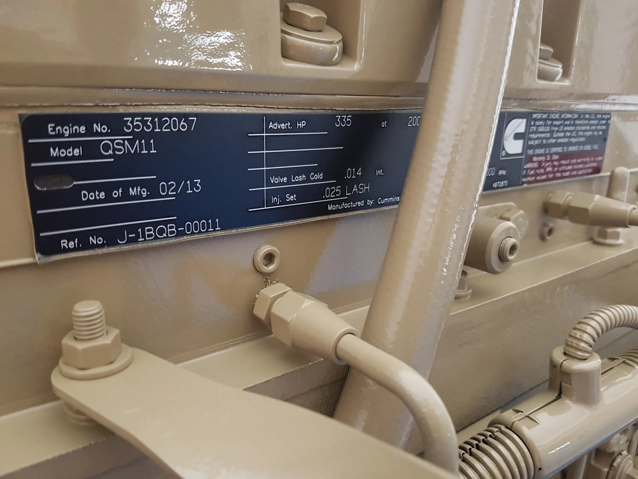 Дизельный двигатель Cummins ISM11 M11 QSM11 299кВт