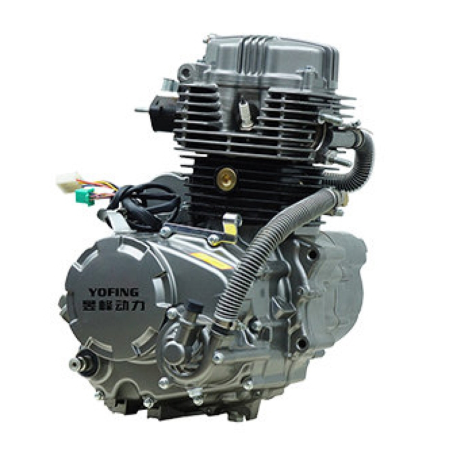 Вертикальный двигатель YF163ML F200B 197мл, водяное охлаждение