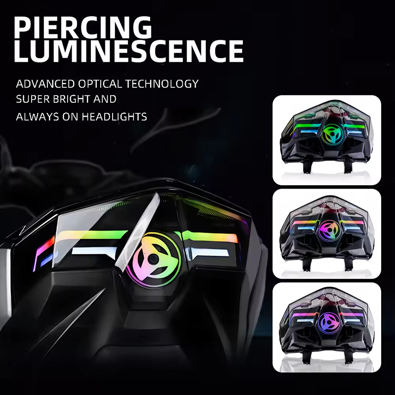 LED Motorcycle Taillight for Honda Click Vario 150 Brake Turn Signal Lamp