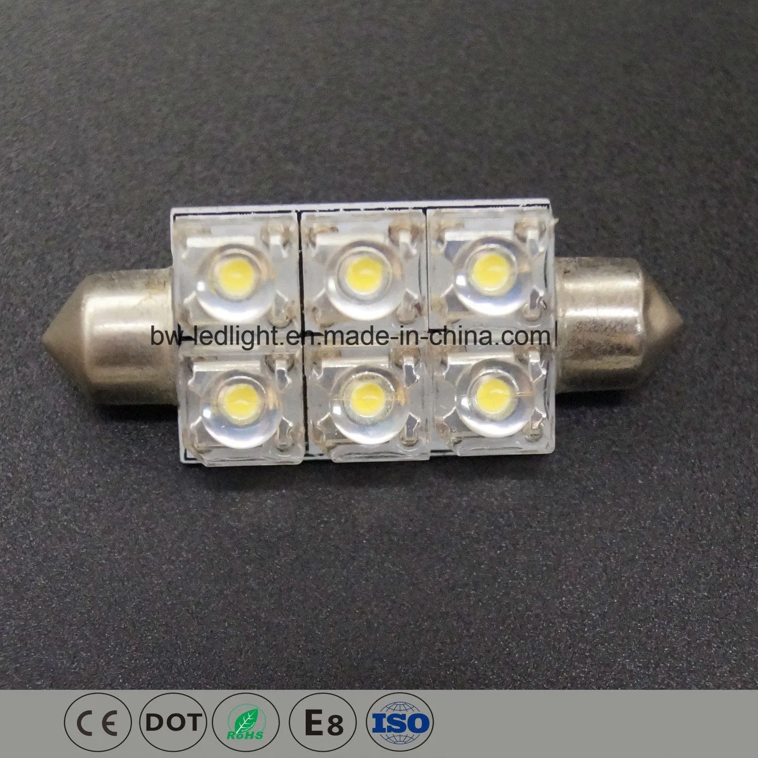 Светодиодная лампа Festoon 41мм для авто (S85-41-006Z05SN)