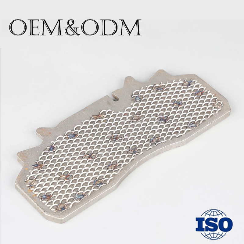 Тормозная колодка D2337 с металлической пластиной