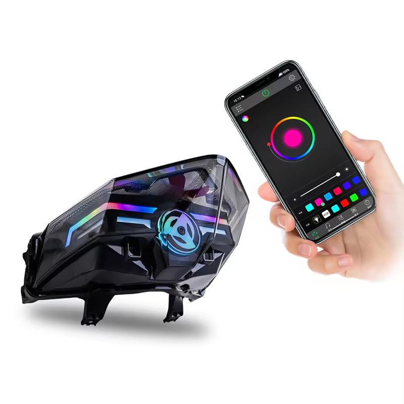 LED Motorcycle Taillight for Honda Click Vario 150 Brake Turn Signal Lamp