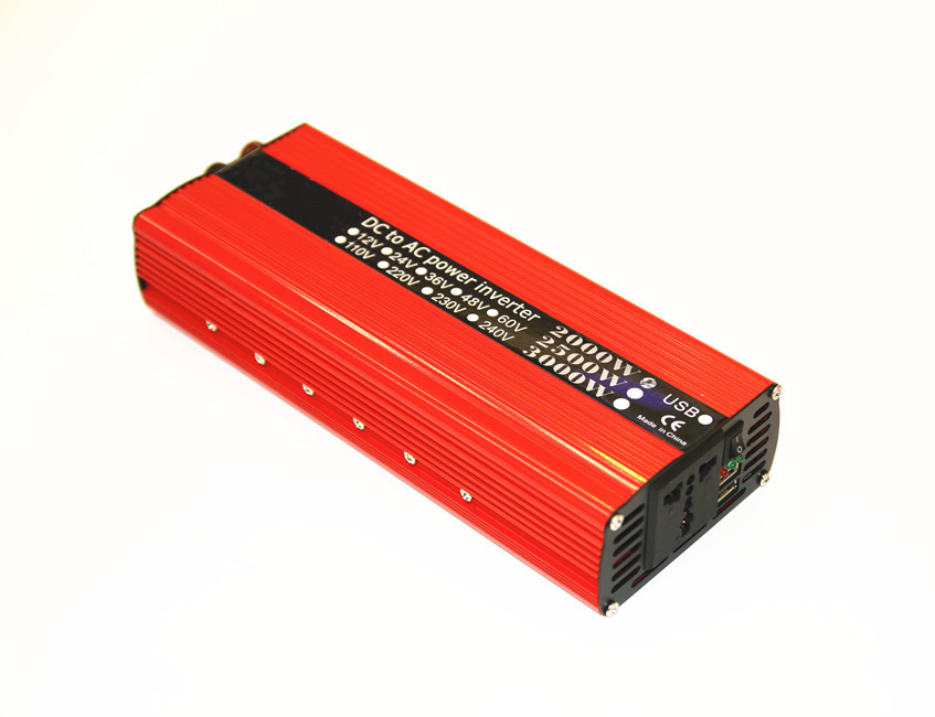 Инвертор 12/24В в 220В 1200Вт для авто и солнечных систем