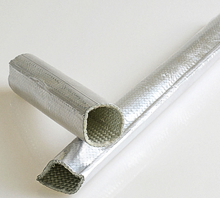 Термостойкая самозакрывающаяся оплетка для автомобильных жгутов