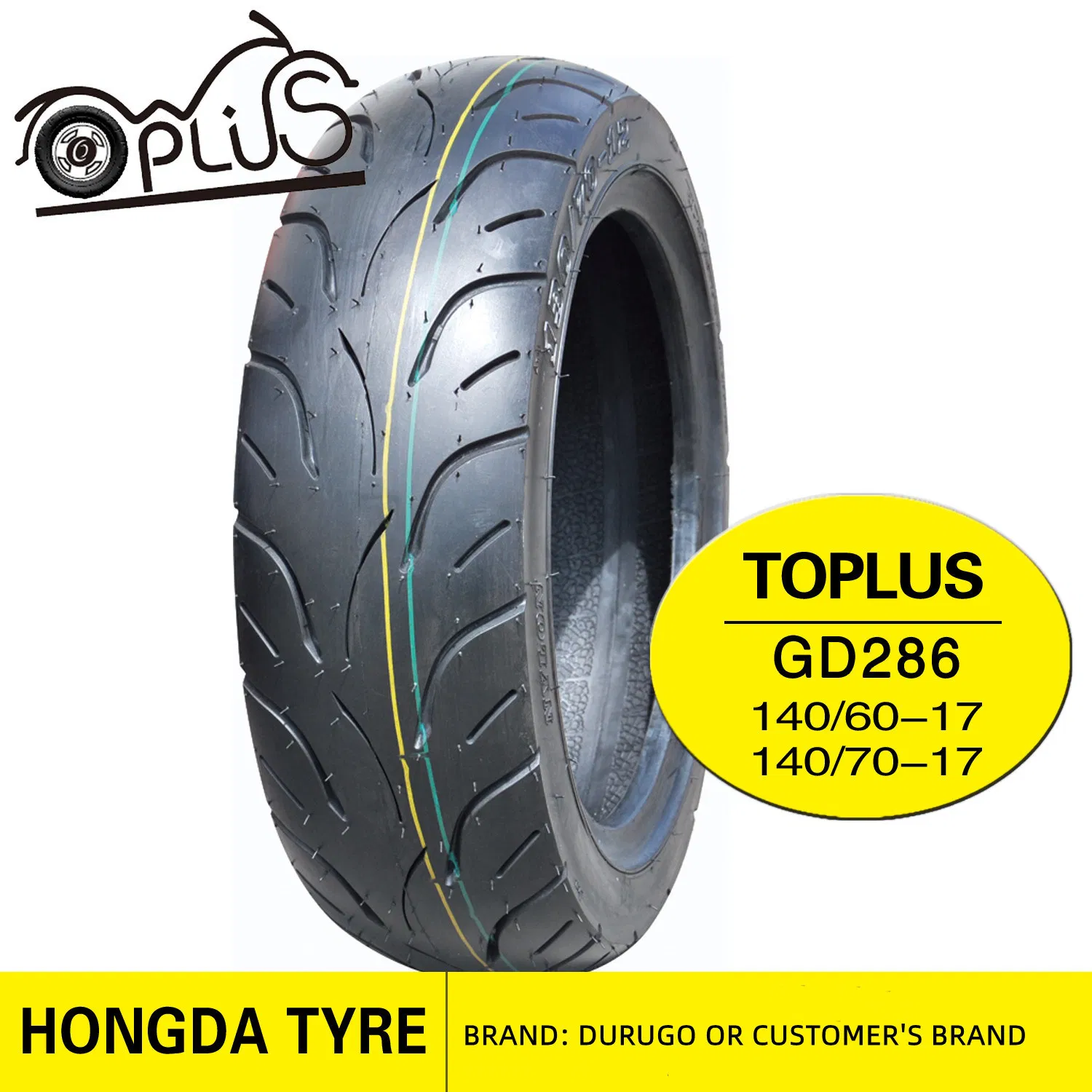 Шина для мотоцикла и скутера 70/90-17, 80/90-17, 70/90-14, 80/90-14