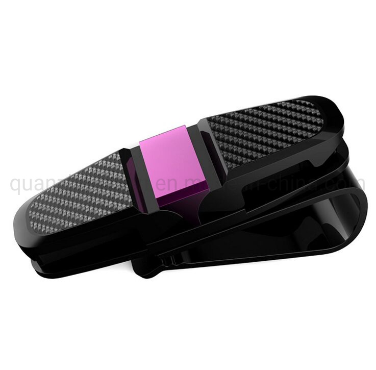 OEM Carbon Fiber Rotatable Car Sunglasses Card Bill Holder Clip