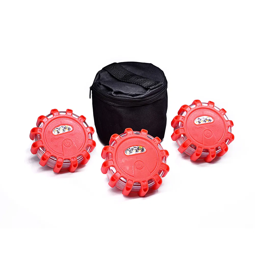 Low Price Magnetic Base Emergency Tool Road Safety Flashing LED Flash Lamp Flares Roadside Auto Car Traffic Warning Light