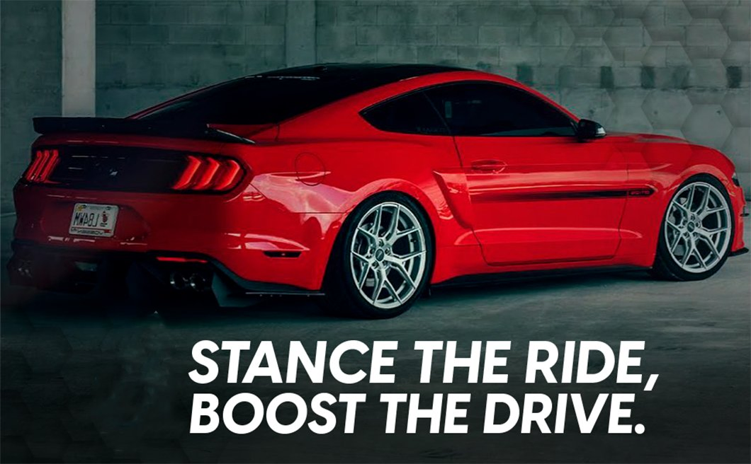 Профессиональные пружины для Ford Mustang 2015+