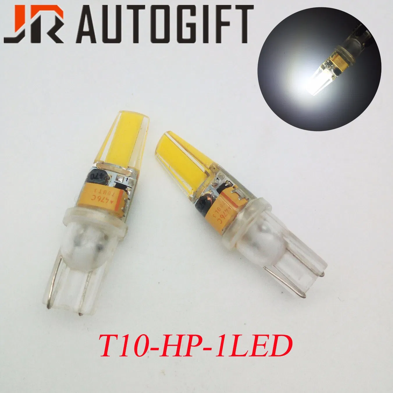 Светодиодная лампа T10 1LED 2W для авто
