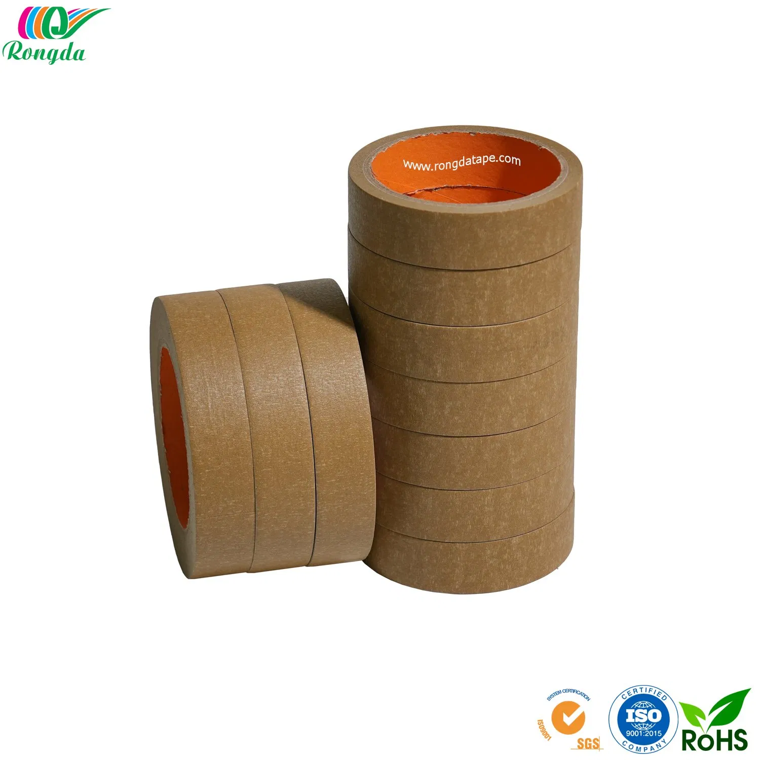 Automotive Refinish Brown Masking Tape No Residue Cars Vehicles Auto Body Paint Tape