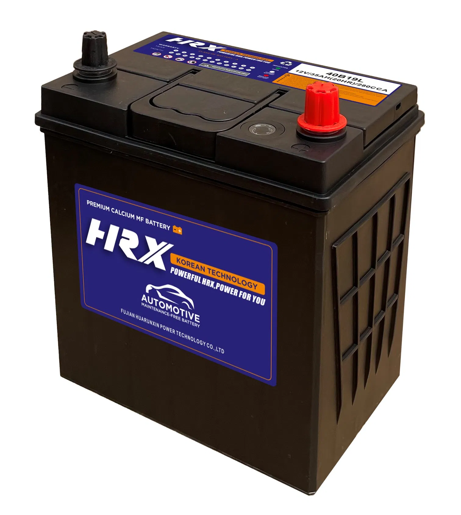 Автомобильный аккумулятор 40B19L 12V 35Ач