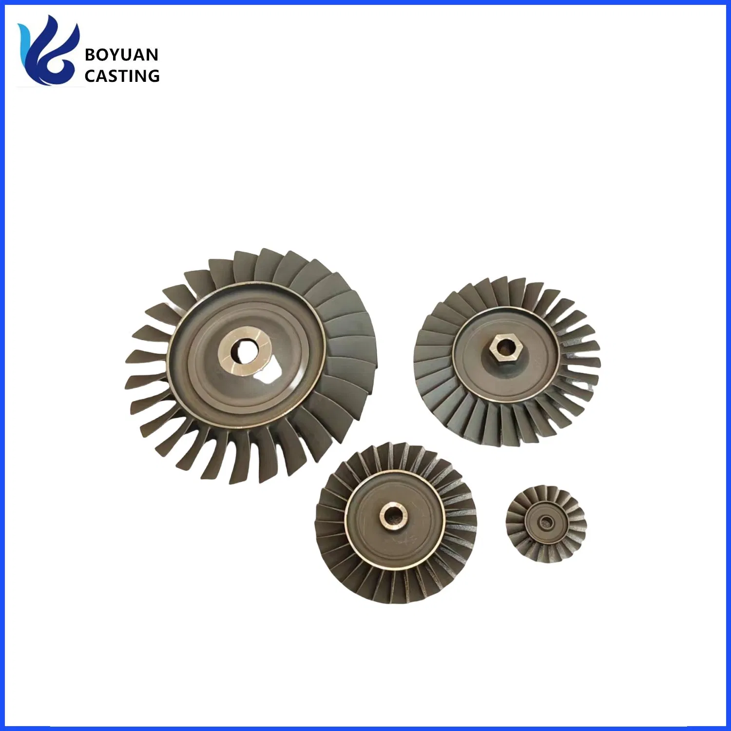 Колесо турбины турбокомпрессора из сплавов Incoloy и титана