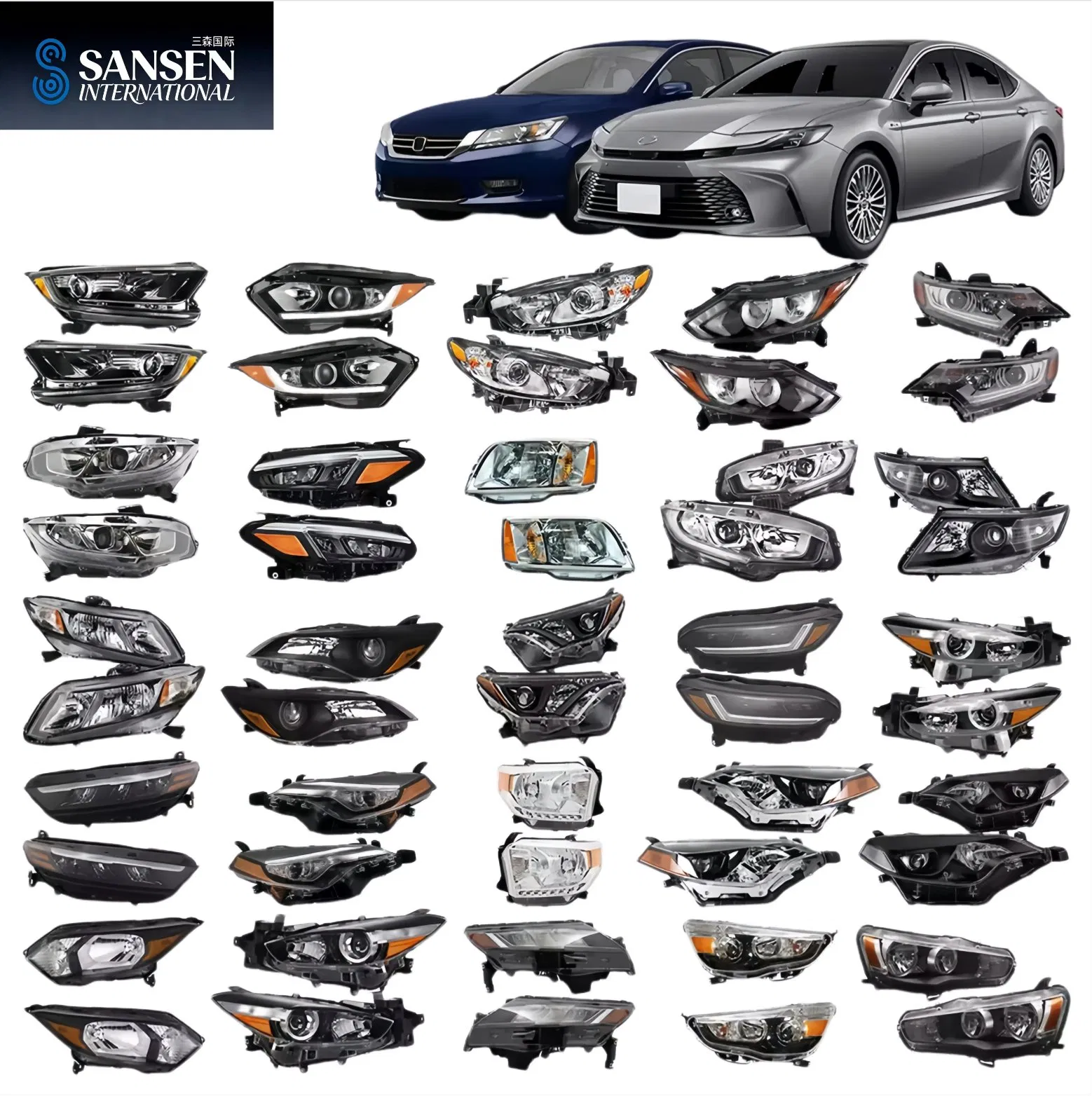 LED Projector Headlight Assembly for 2020-2023 Toyota RAV4 Options