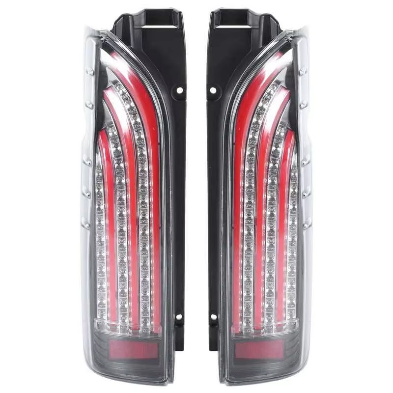 Full LED Rear Tail Light for Hiace 200 2005-2018 Rear Reverse Dynamic Turn Signal Lamp Taillamp