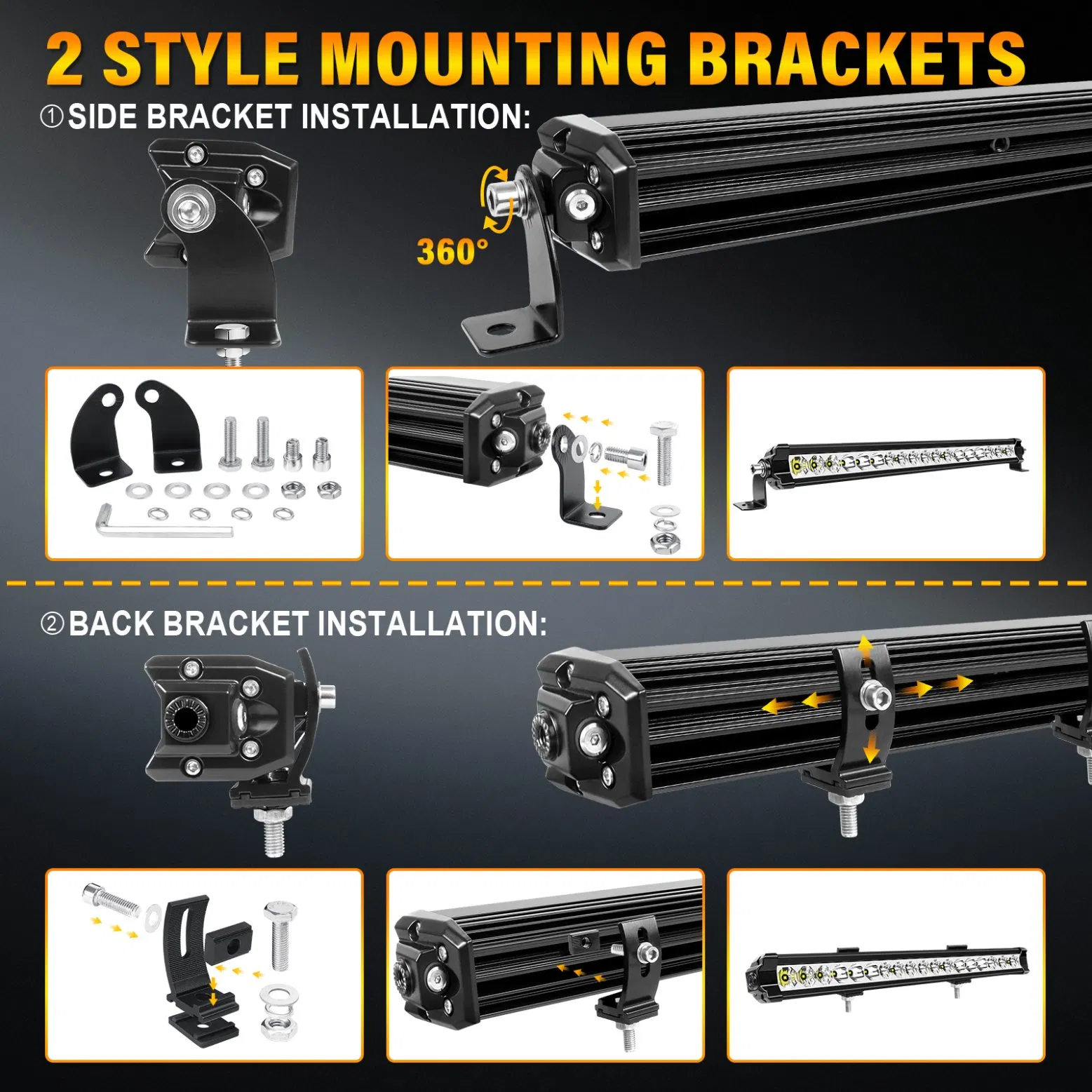 Truck Light - 20" Octa-Reflector - 6000K White - IP67 Rated for SUV ATV UTV