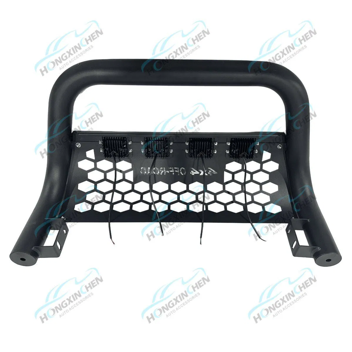 Premium Black Steel Grille for 2015 Hilux and Navara